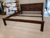 ZILAR Queen Teakwood (Walnut Finish)