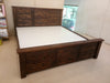 TAHNEE Queen Teakwood (Walnut Finish)