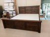 TAHNEE Queen Teakwood (Walnut Finish)