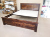 RETHA Queen Teakwood (Walnut Finish)