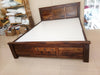 RETHA Queen Teakwood (Walnut Finish)