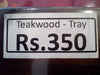 Teakwood - Tray in Sapeli