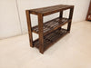 All Purpose Rack 3 Feet Long - Teakwood Walnut