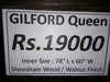 GILFORD Queen (Walnut Finish)